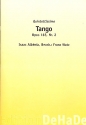 Tango op.165,2 für Klavier für 5-stimmiges Bläser-Ensemble, Schlagzeug ad lib Partitur und Stimmen