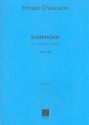 Symphonie B-Dur op.20 fr Orchester Partitur