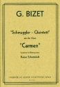 Schmuggler-Quintett aus Carmen fr Blserquintett (Fl, Ob, Klar, Hrn, Fag) Partitur+Stimmen
