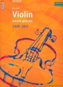 Selected Violin Exam Pieces Grade 3 (2008-2011) for violin and piano