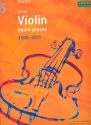 Selected Violin Exam Pieces Grade 5 (2008-2011) for violin and piano