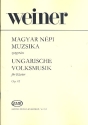 Ungarische Volksmusik op.42 fr Klavier 30 kleine Klavierstcke fr die Jugend