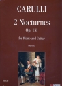 2 Notturni op.131 per pianoforte e chitarra Martino, M., ed