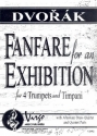 Fanfare for an Exhibition for 4 trumpets (other brass instruments) and timpani score and parts
