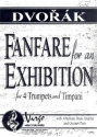 Fanfare for an Exhibition for 4 trumpets (other brass instruments) and timpani score and parts