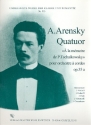 Quartett  la memoire de P. Tschaikowsky op.35a fr Streichorchester Streicherset (3-3-2-2-1)