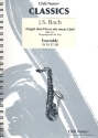 Singet dem Herrn ein neues Lied BWV225 fr Saxophon-Doppelquartett mit Text Partitur+Stimmen