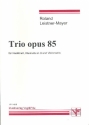 Trio op.85 fr Hackbrett, Klarinette (B) und Violoncello Partitur und Stimmen