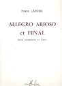 Allegro Arioso et Final pour saxophone alto et piano