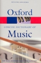 The concise Oxford Dictionary of Music