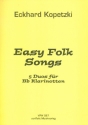Easy Folk Songs fr 2 Klarinetten Spielpartitur
