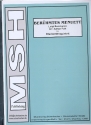 Berhmtes Menuett  fr 5 Klarinetten Partitur und Stimmen (mit Alternativ- und Optionalstimmen)