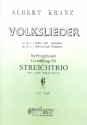 16 Volkslieder in polyphoner Gestaltung fr 2 Violinen (Violine und Viola) und Violoncello Partitur und Stimmen