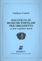 Raccolta di Musiche popolari per Organetto a 2 e 4 bassi