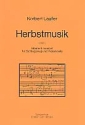 Herbstmusik fr Schlagzeug und Violoncello Spielpartitur