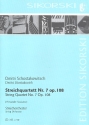 Streichquartett Nr.7 op.108 fr Streichorchester Partitur