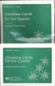 Christmas Carols for 4 saxophones (SATBar) score