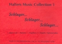 Halters Music Collection Band 1: fr Blasorchester 1.Stimme in B (Klar/Flh/Trp/S-Sax)