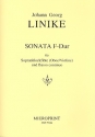 Sonate F-Dur fr Sopranblockflte (Oboe/Violine) und Bc