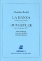 La Danza et Ouverture per orchestra di flauti partition e partitura