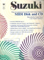 Suzuki Violin School vol.4 Midi-Disk + CD-ROM Piano Accompaniment