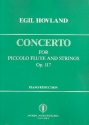 Concerto op.117 for piccolo flute and strings for piccolo flute and piano