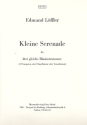 Kleine Serenade fr 3 Trompeten (3 Flgelhrner, 3 Tenorhrner) Partitur