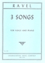 3 songs for voice and piano