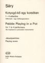 Pebble Playing in a Pot for 1 to 4 performers for keyboard or percussion instrument, score