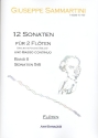12 Sonaten Band 2 (Nr.5-8) fr 2 Flten (Violinen) 2 Spielpartituren
