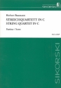 Streichquartett in C Partitur