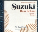 Suzuki Bass Schule vol.2 CD