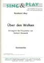 ber den Wolken fr Frauenchor und Klavier Partitur