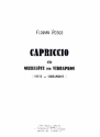 Capriccio für Flöte und Vibraphon Partitur und Stimme