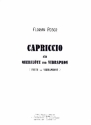 Capriccio fr Flte und Vibraphon Partitur und Stimme