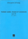 Thme vari, fugue et chanson pour piano