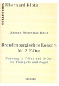 Brandenburgisches Konzert Nr.2 fr Trompete und Orgel (F-Dur und D-Dur)
