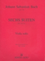 6 Suiten BWV1007-1012 fr Viola solo