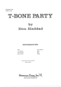 T-Bone Party for 4 trombones, piano, bass and drums score and parts