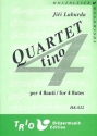 Quartettino fr 4 Flten Partitur und Stimmen