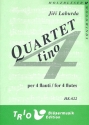 Quartettino fr 4 Flten Partitur und Stimmen