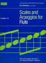 Scales and Arpeggios Grades 1-8 for flute