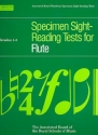 Specimen Sight-Rreading Tests Grades 1-5 for flute