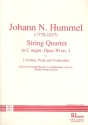 String Quartet c major op.30.1 for 2 violins, viola and violoncello parts