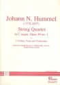 String Quartet c major op.30.1 for 2 violins, viola and violoncello parts