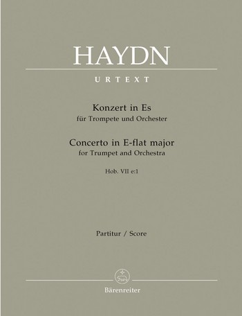 Konzert Es-Dur HOBVIIE:1 für Trompete und Orchester Partitur