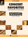 Concert Favorites vol.1: for concert band alto clarinet in Eb