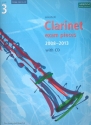 Selected Clarinet Exam Pieces 2008-2013 Grade 3 (+CD) for clarinet and piano