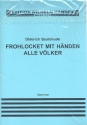 Frohlocket mit Hnden alle Vlker fr gem Chor, 2 Klarinetten, Streicher und Bc Instrumental-Stimmen