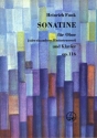 Sonatine op.116 fr Oboe und Klavier